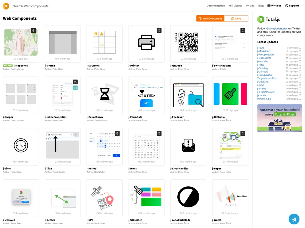 JComponent screenshot