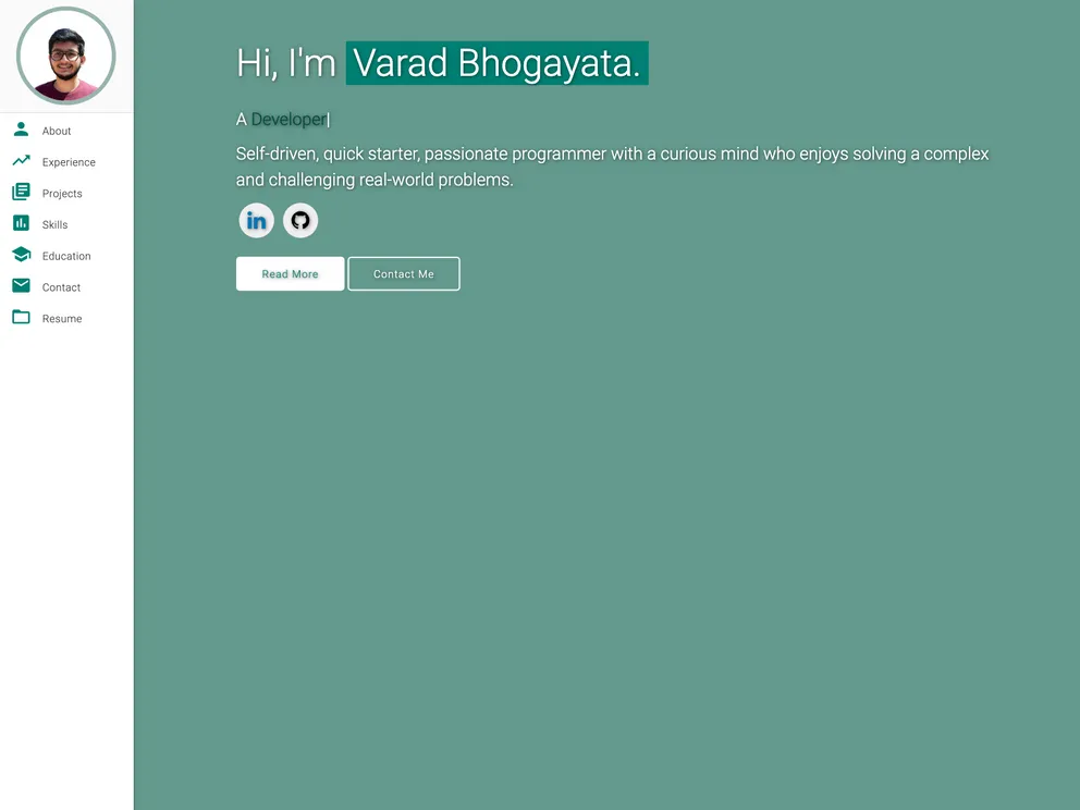 Varadbhogayata.github.io screenshot